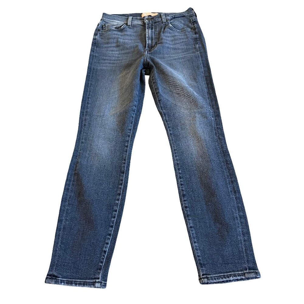 Seven 7 For All Mankind Luxe Vintage Dark Wash Jeans Skinny Straight Size 28